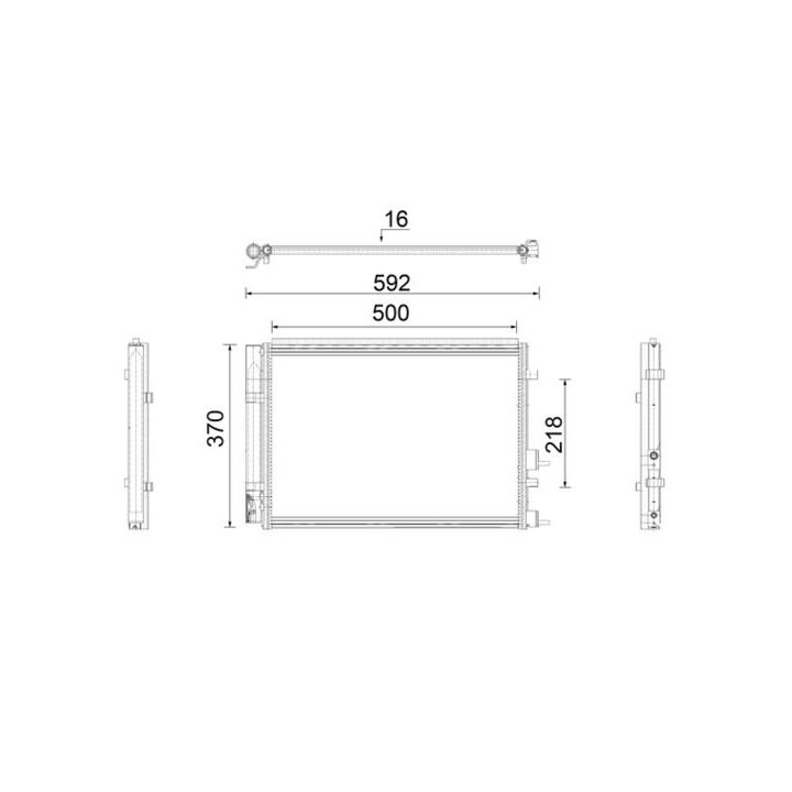 Kondensatorius, oro kondicionierius MAHLE AC 920 000P