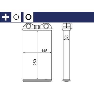 šilumokaitis, salono šildymas MAHLE AH 14 000S