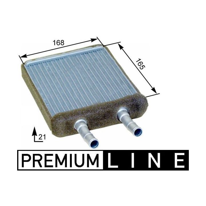 šilumokaitis, salono šildymas MAHLE AH 173 000P