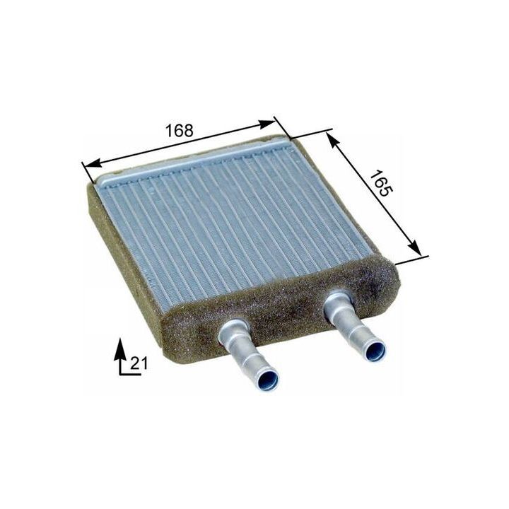 šilumokaitis, salono šildymas MAHLE AH 173 000P