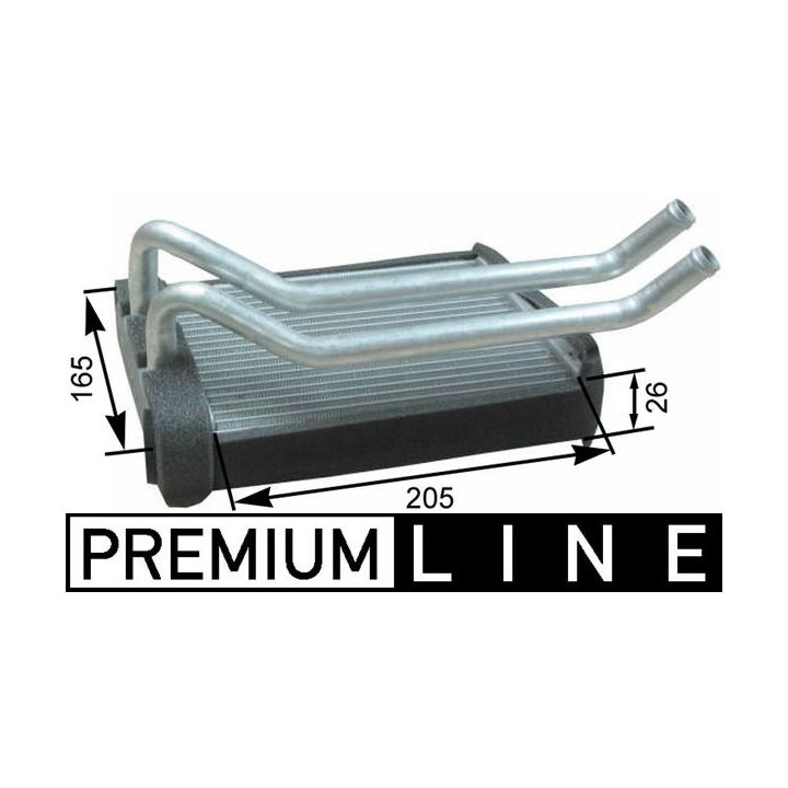 šilumokaitis, salono šildymas MAHLE AH 174 000P