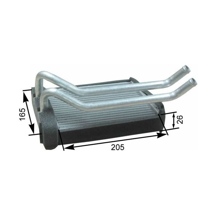 šilumokaitis, salono šildymas MAHLE AH 174 000P
