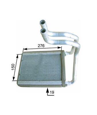 šilumokaitis, salono šildymas MAHLE AH 175 000P