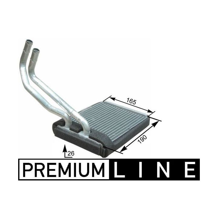 šilumokaitis, salono šildymas MAHLE AH 177 000P