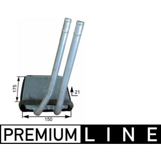 šilumokaitis, salono šildymas MAHLE AH 178 000P