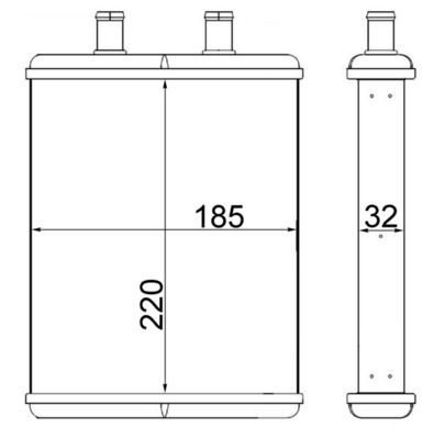 šilumokaitis, salono šildymas MAHLE AH 2 000S