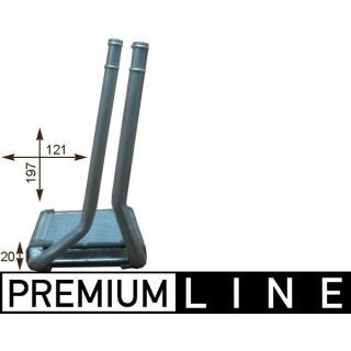 šilumokaitis, salono šildymas MAHLE AH 201 000P