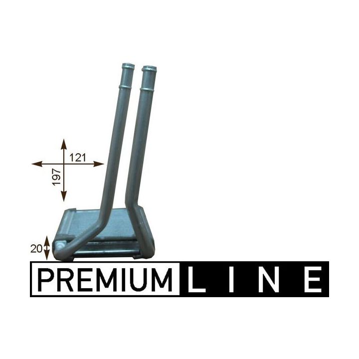 šilumokaitis, salono šildymas MAHLE AH 201 000P