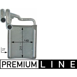 šilumokaitis, salono šildymas MAHLE AH 203 000P