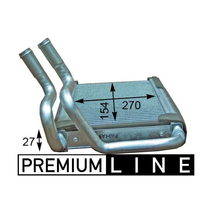 šilumokaitis, salono šildymas MAHLE AH 205 000P