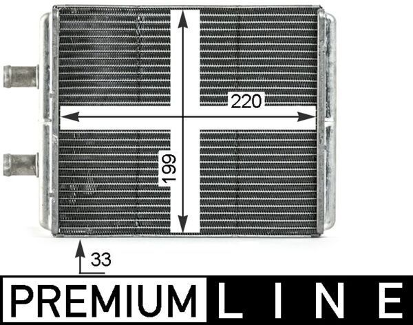 šilumokaitis, salono šildymas MAHLE AH 4 000P