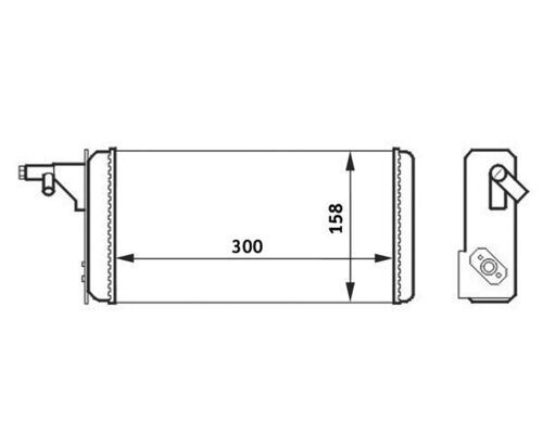 šilumokaitis, salono šildymas MAHLE AH 40 000S