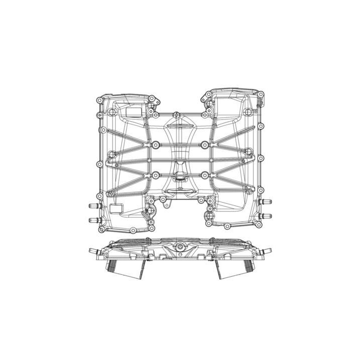Tarpinis suslėgto oro aušintuvas, kompresorius MAHLE CI 408 000P