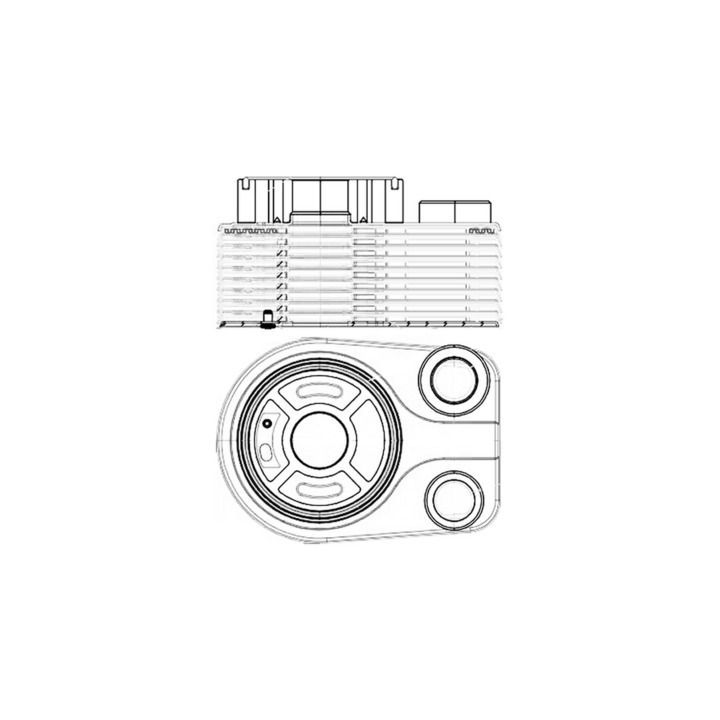 Alyvos aušintuvas, variklio alyva MAHLE CLC 196 000S