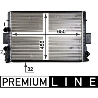Radiatorius, variklio aušinimas MAHLE CR 1105 000P