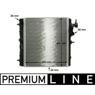 Radiatorius, variklio aušinimas MAHLE CR 1116 000P