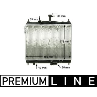 Radiatorius, variklio aušinimas MAHLE CR 1117 000P