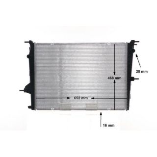 Radiatorius, variklio aušinimas MAHLE CR 1197 000S