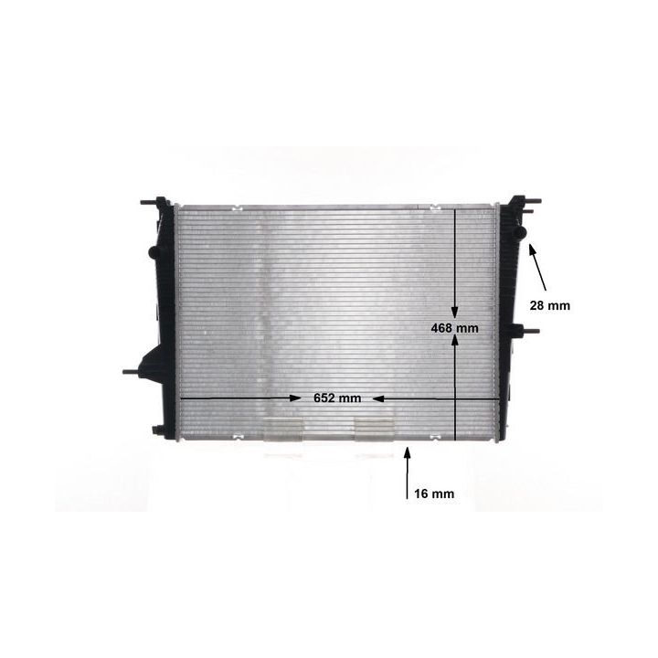 Radiatorius, variklio aušinimas MAHLE CR 1197 000S
