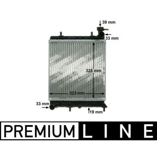 Radiatorius, variklio aušinimas MAHLE CR 1281 000P
