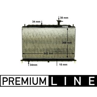 Radiatorius, variklio aušinimas MAHLE CR 1303 000P