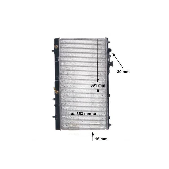 Radiatorius, variklio aušinimas MAHLE CR 1474 000S