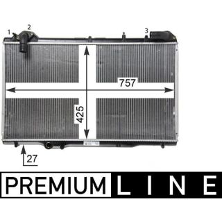 Radiatorius, variklio aušinimas MAHLE CR 1503 000P