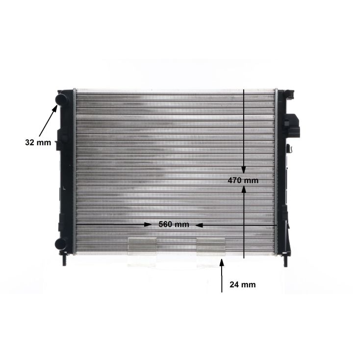 Radiatorius, variklio aušinimas MAHLE CR 1504 000S