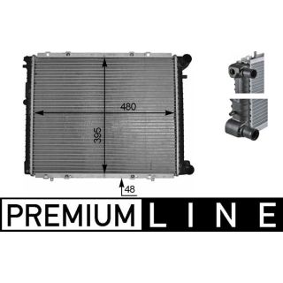 Radiatorius, variklio aušinimas MAHLE CR 152 000P