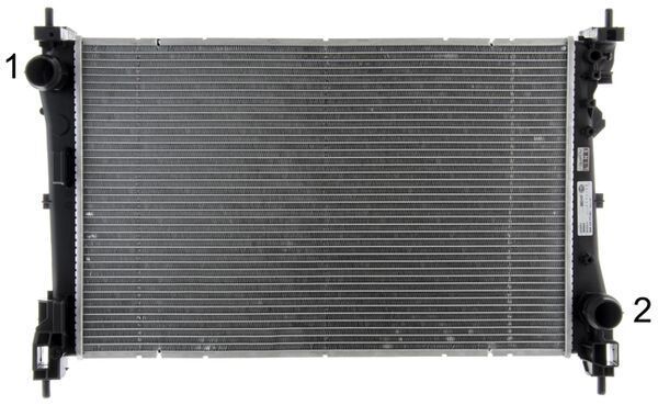 Radiatorius, variklio aušinimas MAHLE CR 1588 000P