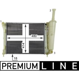 Radiatorius, variklio aušinimas MAHLE CR 1859 000P
