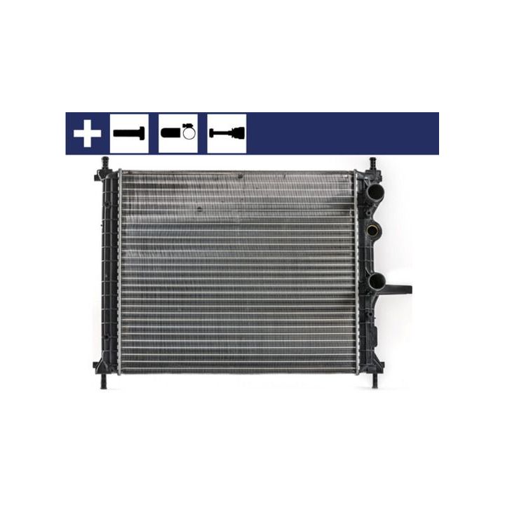 Radiatorius, variklio aušinimas MAHLE CR 1993 000S