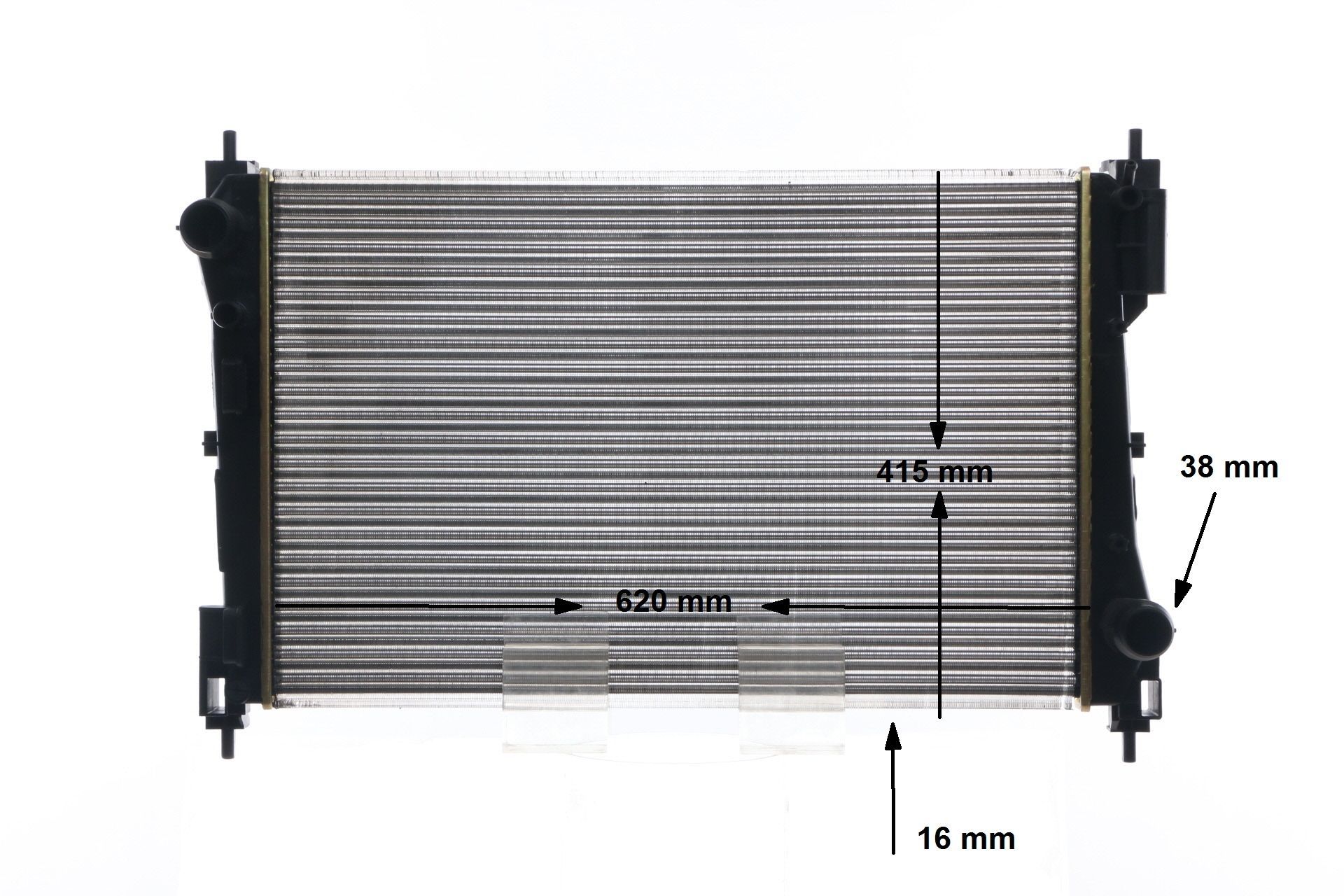 Radiatorius, variklio aušinimas MAHLE CR 1996 000S