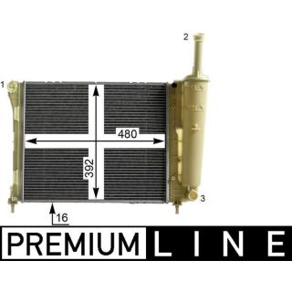 Radiatorius, variklio aušinimas MAHLE CR 2005 000P