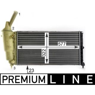 Radiatorius, variklio aušinimas MAHLE CR 2007 000P