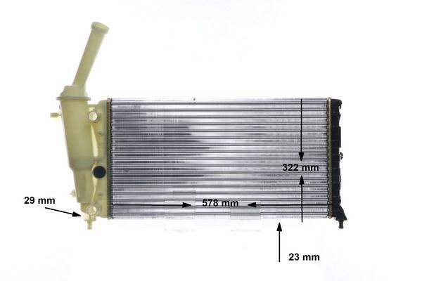 Radiatorius, variklio aušinimas MAHLE CR 2007 000S