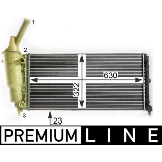 Radiatorius, variklio aušinimas MAHLE CR 2008 000P