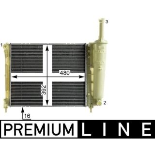 Radiatorius, variklio aušinimas MAHLE CR 2013 000P