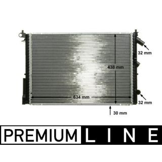 Radiatorius, variklio aušinimas MAHLE CR 312 000P