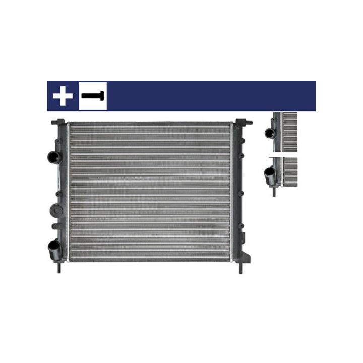 Radiatorius, variklio aušinimas MAHLE CR 449 000S