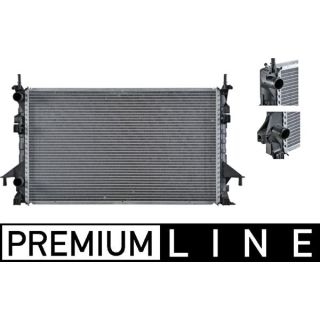 Radiatorius, variklio aušinimas MAHLE CR 460 000P