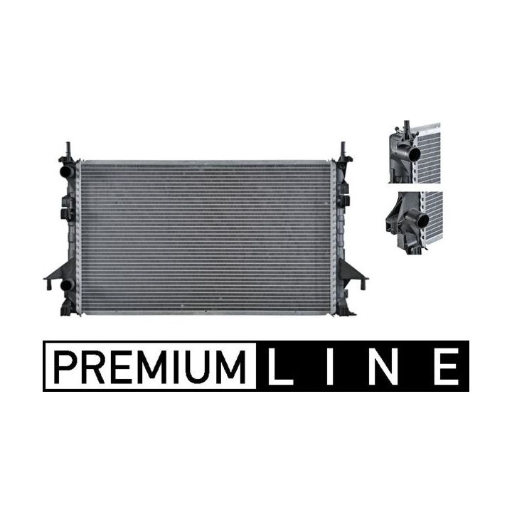 Radiatorius, variklio aušinimas MAHLE CR 460 000P