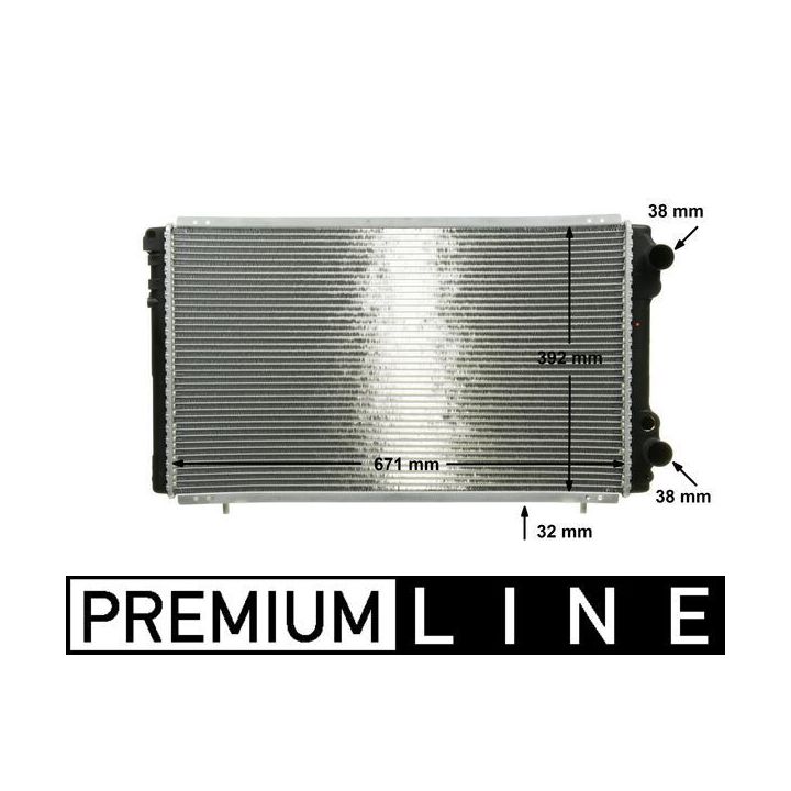 Radiatorius, variklio aušinimas MAHLE CR 474 000P