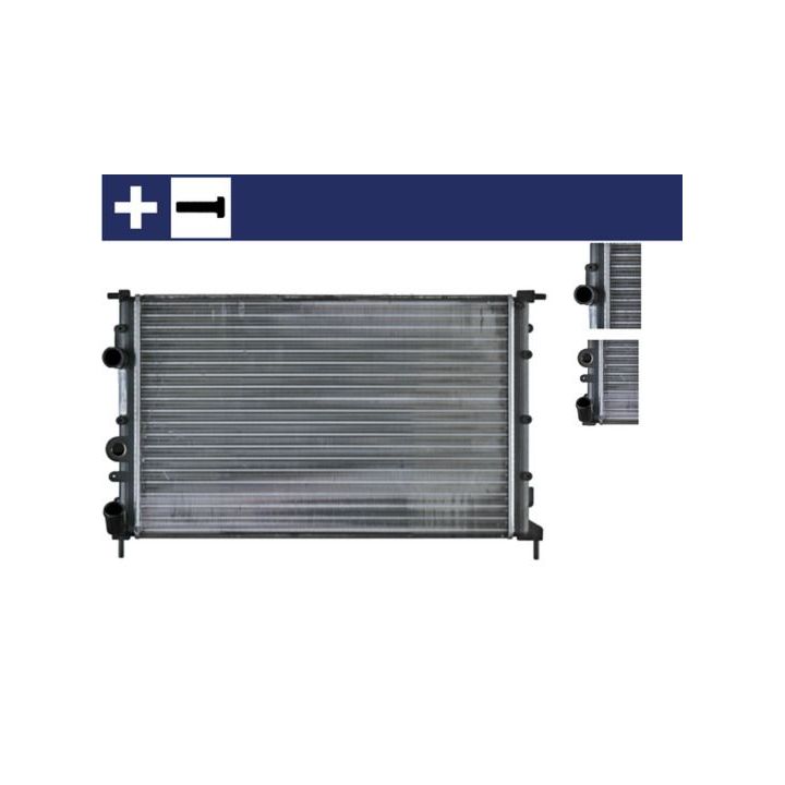 Radiatorius, variklio aušinimas MAHLE CR 494 000S