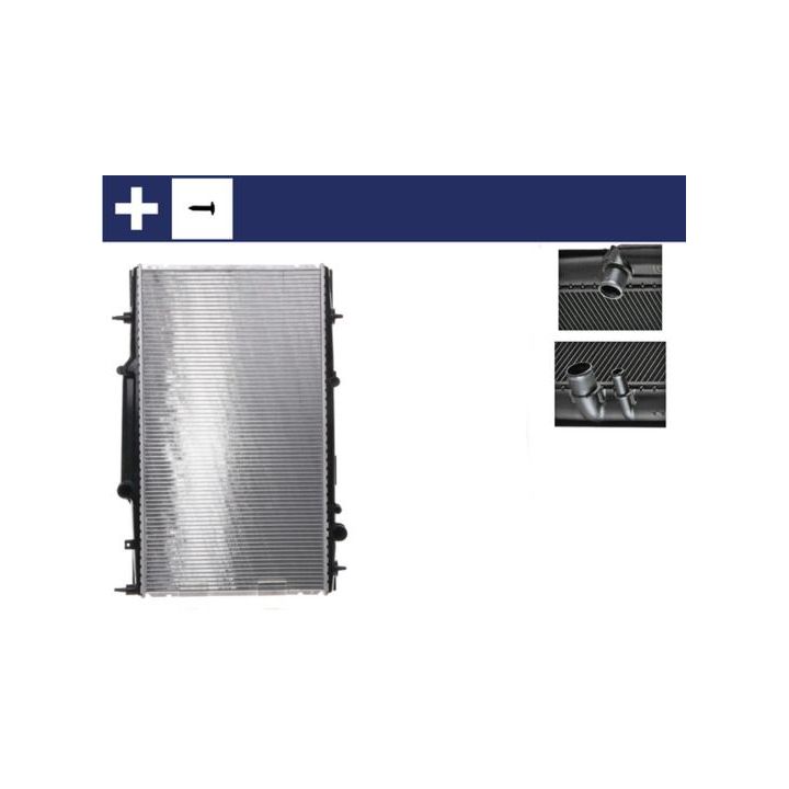 Radiatorius, variklio aušinimas MAHLE CR 503 000S