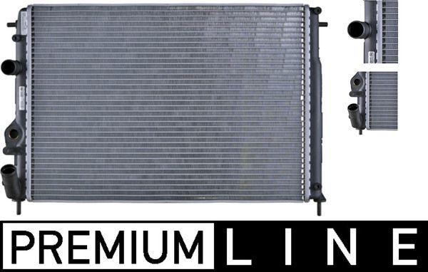 Radiatorius, variklio aušinimas MAHLE CR 602 000P