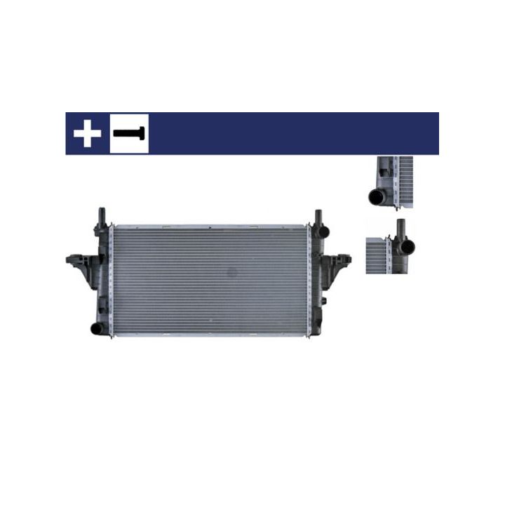 Radiatorius, variklio aušinimas MAHLE CR 609 000S