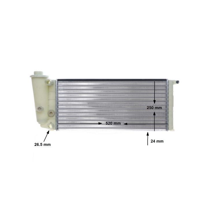 Radiatorius, variklio aušinimas MAHLE CR 617 000S
