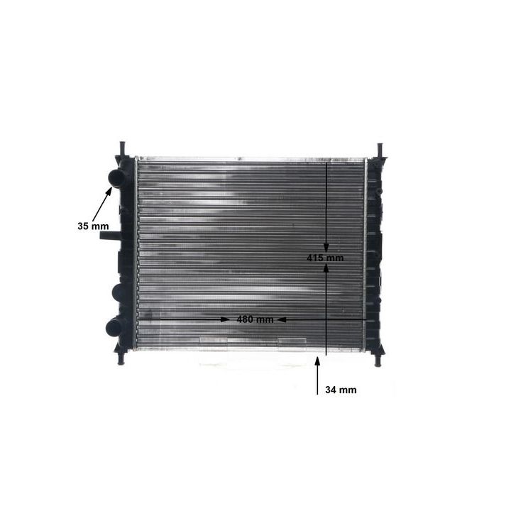 Radiatorius, variklio aušinimas MAHLE CR 631 000S