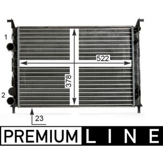 Radiatorius, variklio aušinimas MAHLE CR 7 000P